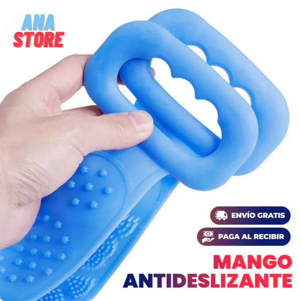 BANDA EXFOLIANTE DE SILICONA PARA DUCHA