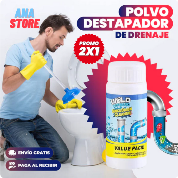 PROMO 2X1 DESTAPA CAÑERÍAS