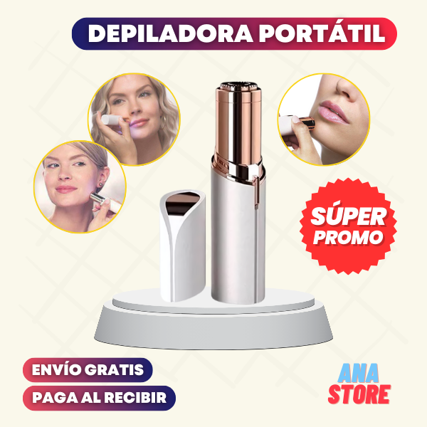 DEPILADORA FACIAL PORTÁTIL